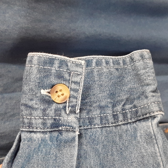 Vintage Bobbie Brooks denim button down top. Size 26W/28W - Picture 6 of 14